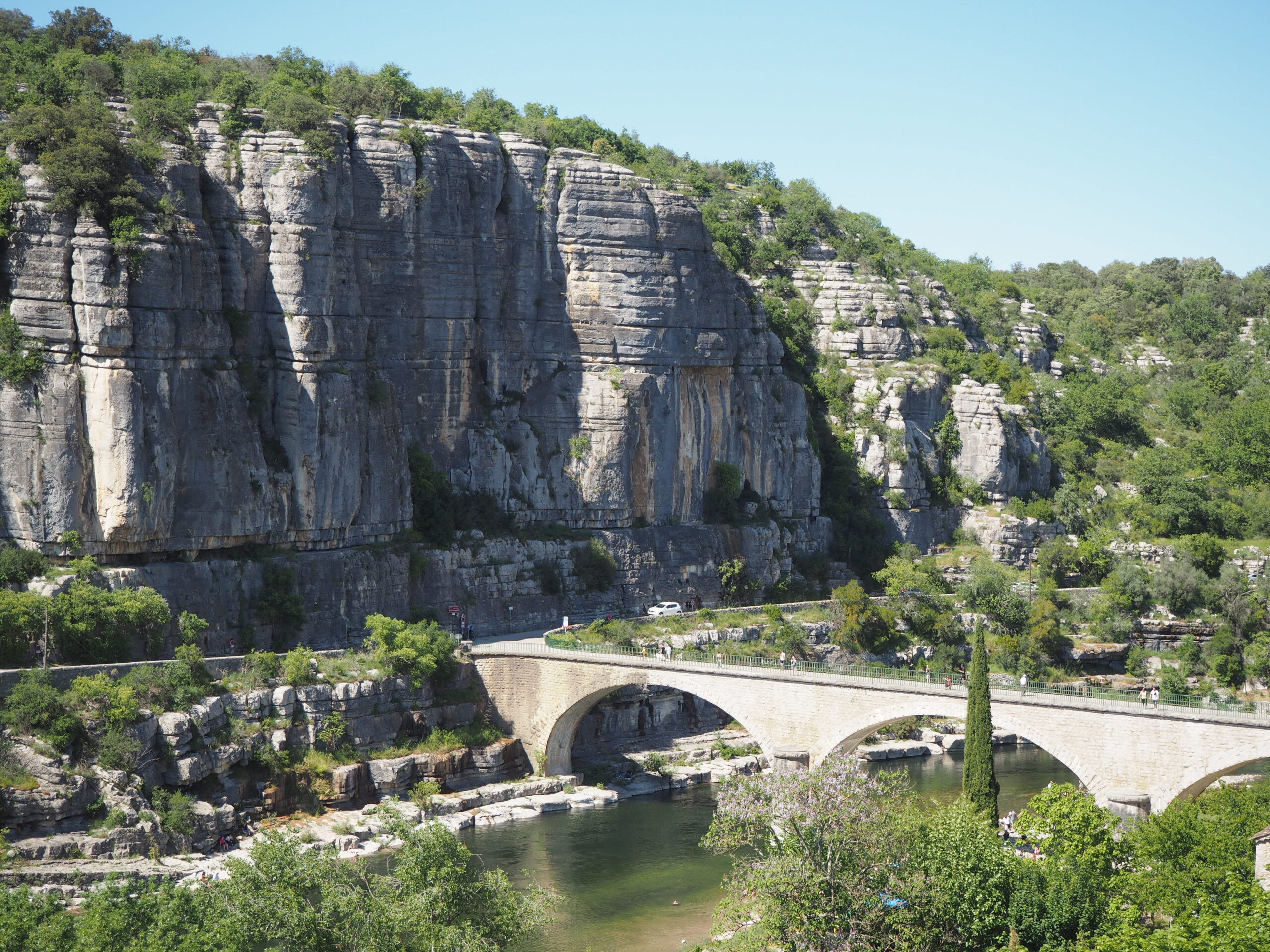 Pont au dessus de l'Ardèche